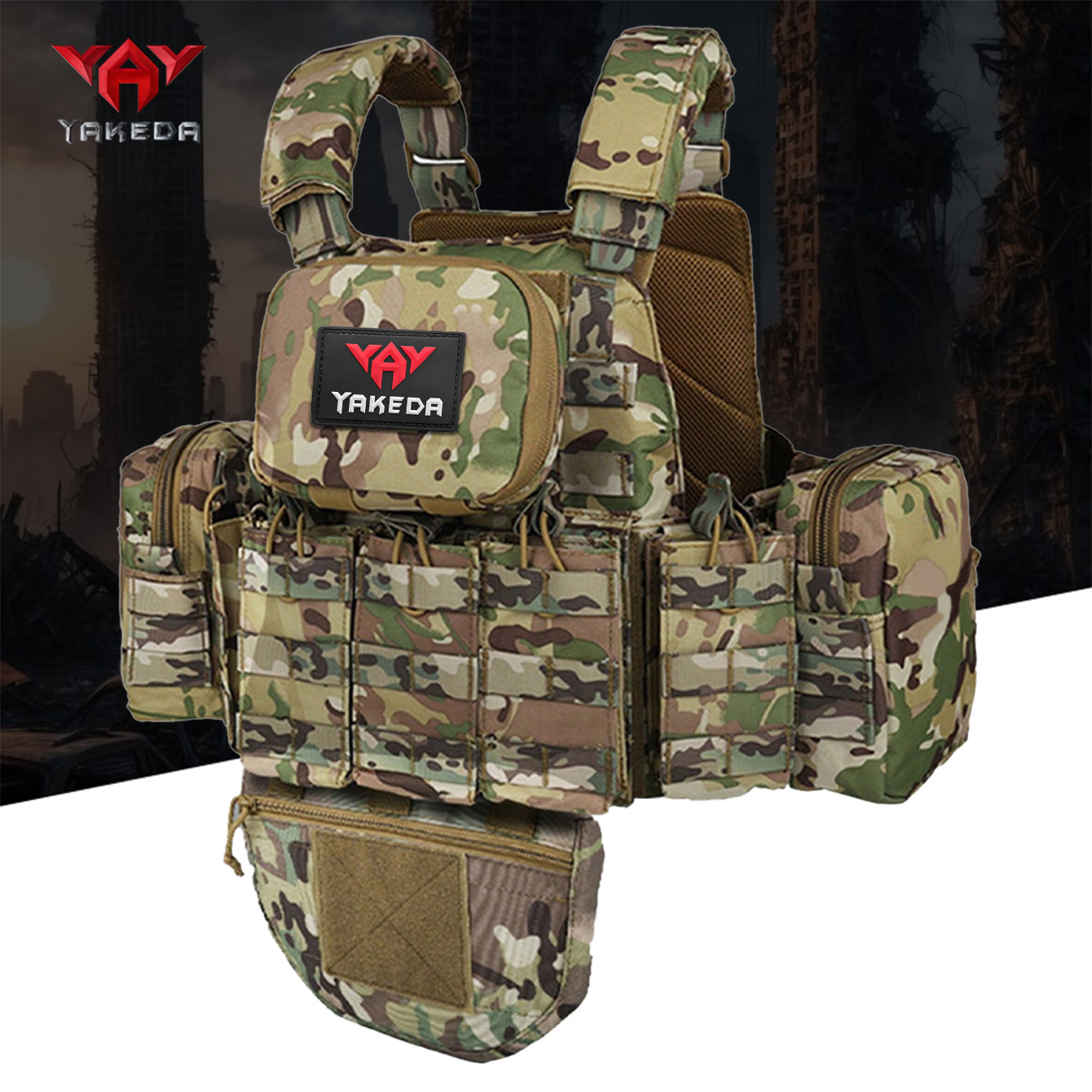 Crossfit Vest - YAKEDA Il gilet da caccia in