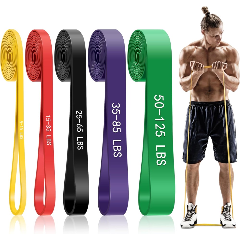Pull Up Assist Band - Fasce di Resistenza per Trazioni, Set