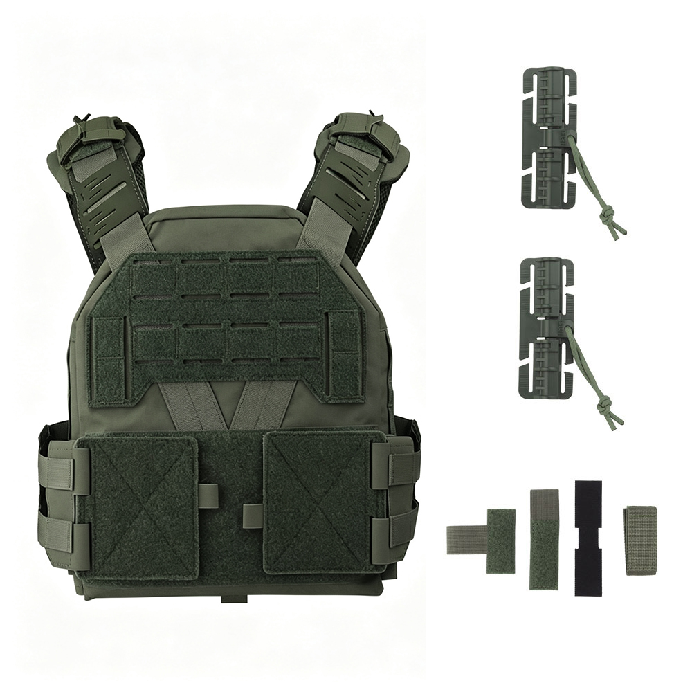 Crossfit Vest - Gilet Tattico KZ Porta Piastre, Leggero