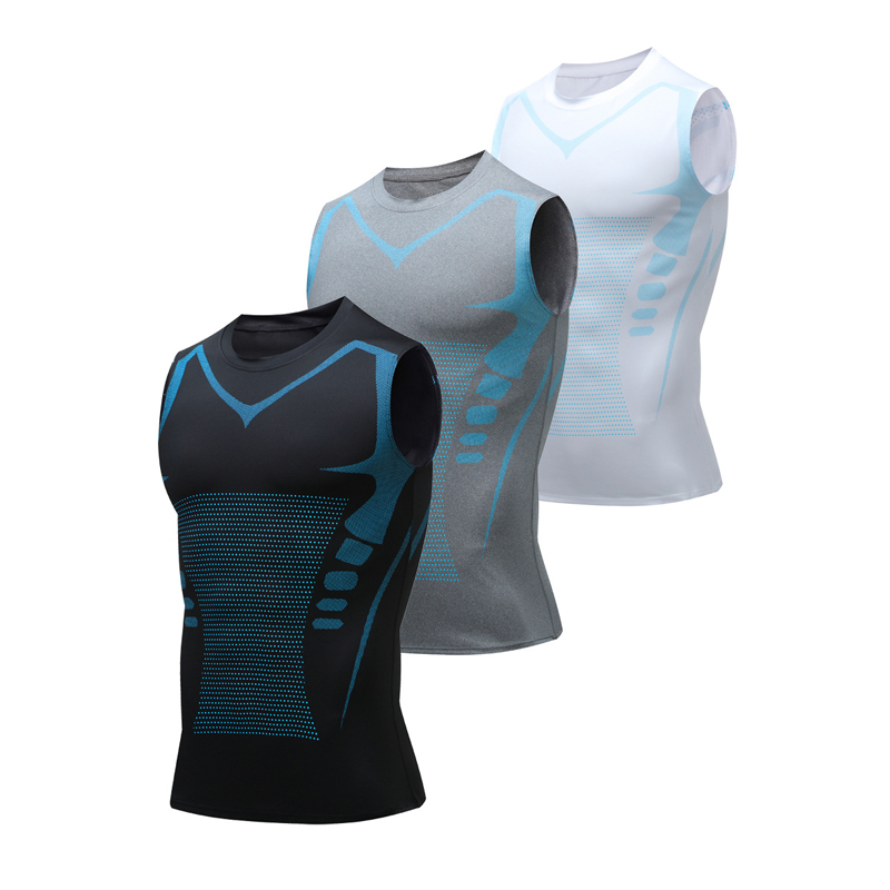 Crossfit Vest - Canotta a compressione Camicia da palestra