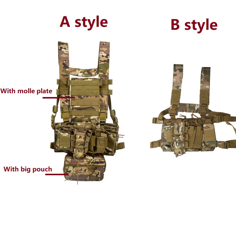 D3CR Chest Rig Vest Multicam N - Crossfit Gear For Men recensione e prezzo
